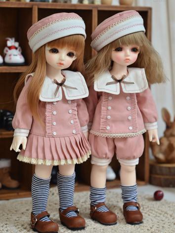 BJD Clothes Boy/Girl Pink S...