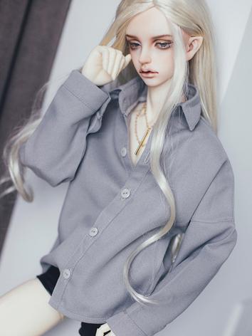 BJD Clothes Boy White/Black...