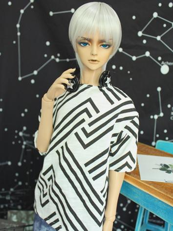 BJD Clothes Boy Stripe T-sh...