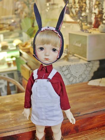 BJD Clothes 1/6 Girl White/Yellow/Red Suspender Skirt for YOSD Ball-jointed Doll