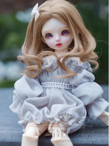 BJD Wig Girl Curly Hair for...