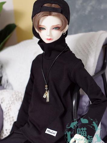 BJD Clothes Boy Black/White...