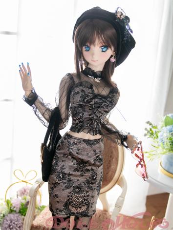 BJD 1/3 Clothes Girl Black ...