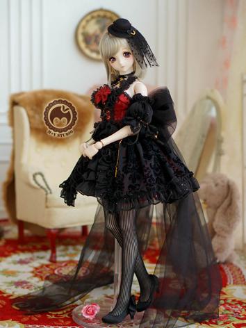 1/3 SD DD Clothes Girl Goth...