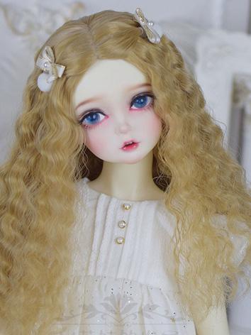 BJD Wig Girl Curly Hair for...