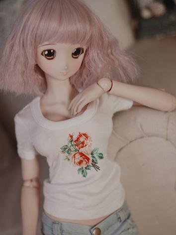 BJD Clothes White Daily Shi...