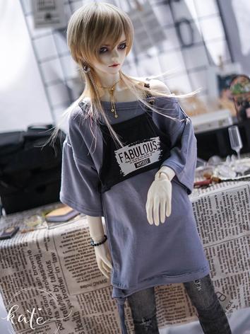BJD Clothes Boy/Girl Blue/W...