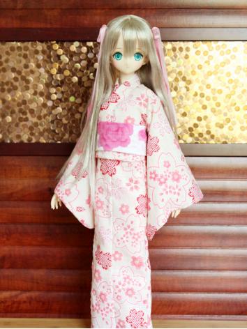 BJD Clothes Girl Pink Print...