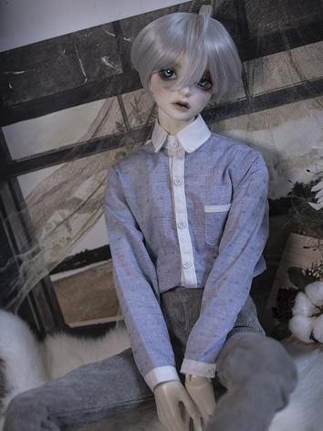 BJD Clothes Boy Blue Shirt For 68cm/70cm/72cm  Ball-jointed Doll 