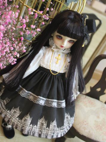 BJD Clothes Girl Black  Dre...