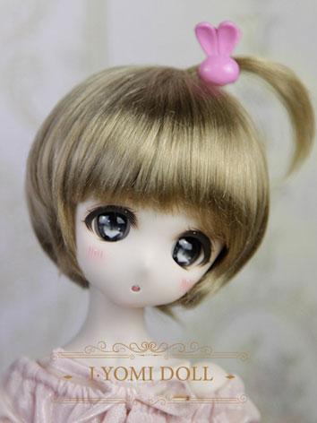 BJD Girl Flaxen/Black Short...