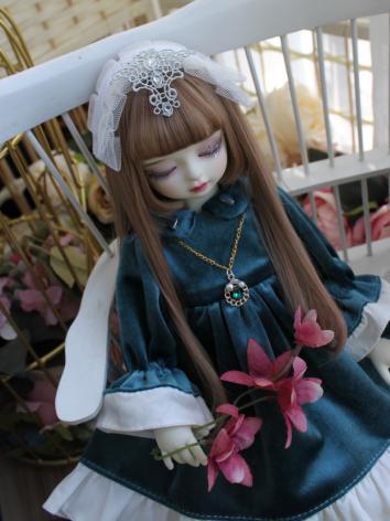 BJD Clothes Girl Blue Weste...