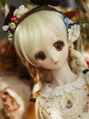 BJD Wig Boy/Girl Light Gold...