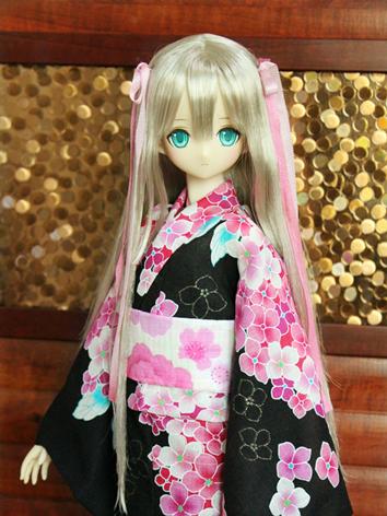 BJD Clothes Girl Black Prin...