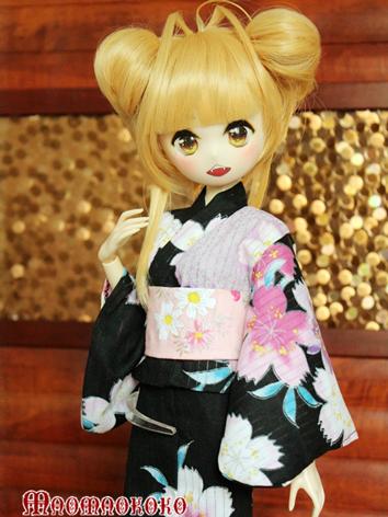 BJD Clothes Girl Black Prin...