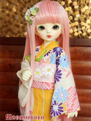 BJD Clothes Girl Yellow Pri...