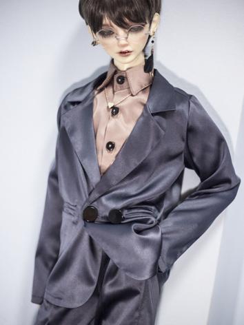 BJD Boy Outfit 1/3 70cm Clothes Gray Suit A300 for SD/70cm Size Ball-jointed Doll