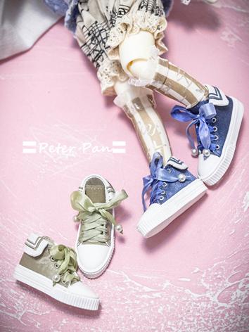 BJD Shoes Blue/Pink/Green/W...