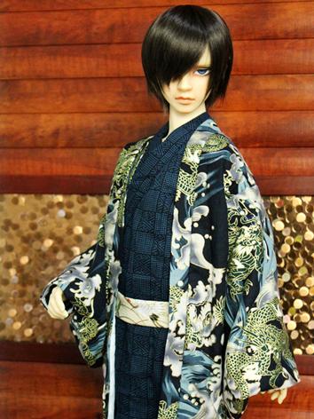 BJD Clothes Boy Black Yukat...