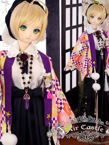 BJD Clothes Girl Kimono Out...