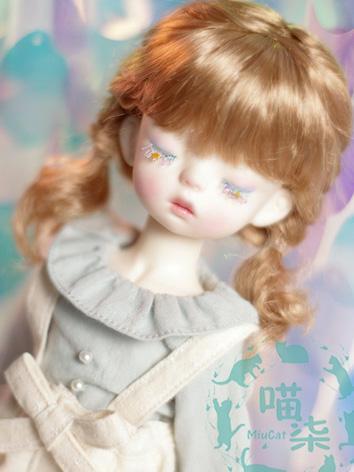 BJD Wig Girl Gold Wig Hair ...