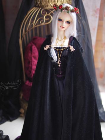 1/3 Clothes BJD Girl Black ...