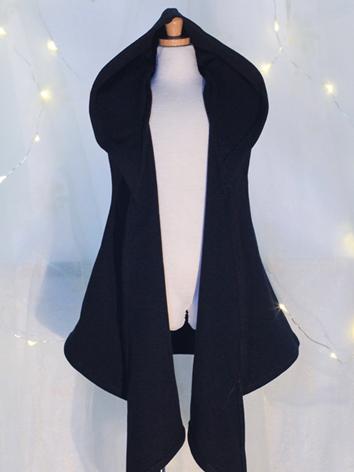 BJD Clothes Girl/Boy Gray/Black Coat for SD/MSD/70cm Ball-jointed Doll