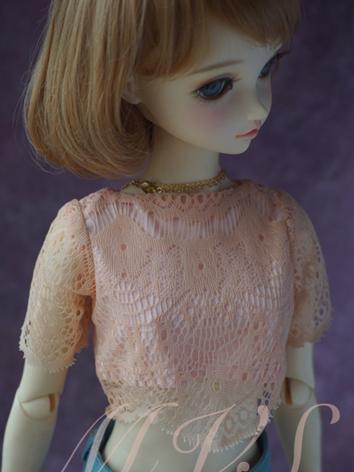 BJD Clothes Girl Pink Lace ...