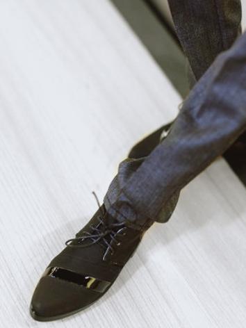 BJD Shoes Male Black Shoes for SD Size Ball-jointed Doll