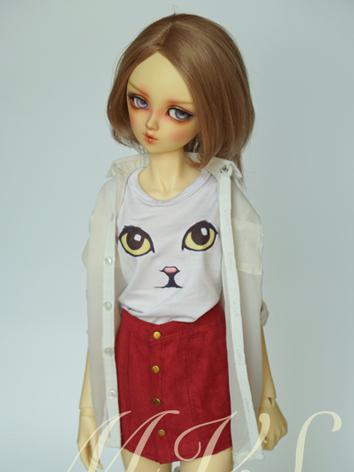 BJD Clothes Girl White/Blac...