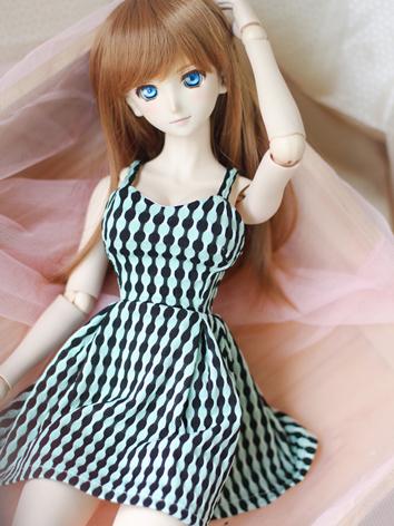 BJD Clothes Girl Blue Dress...