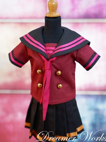 BJD Clothes Female Red Sail...