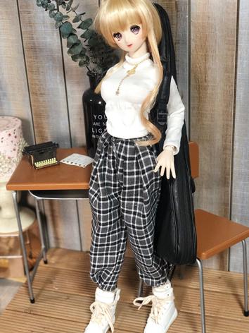1/3 1/4 Girl Clothes White&...
