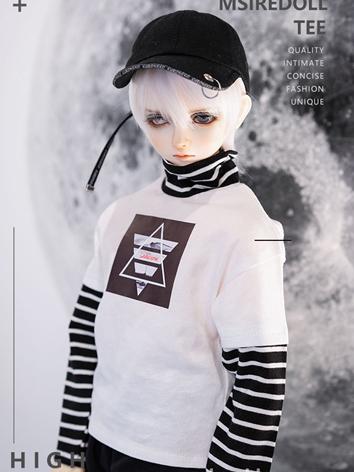 BJD Clothes Boy Black/White...