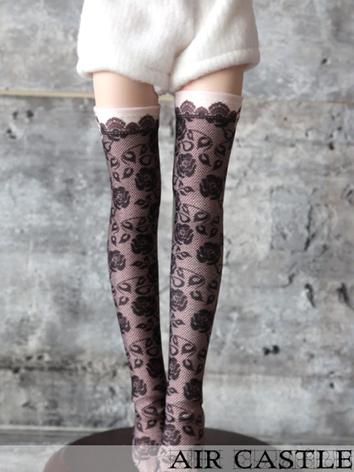 Bjd Socks Girl Lady Printed...