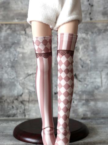 Bjd Socks Girl Lady Printed...