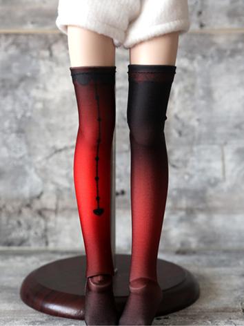 Bjd Socks Girl Lady Printed...