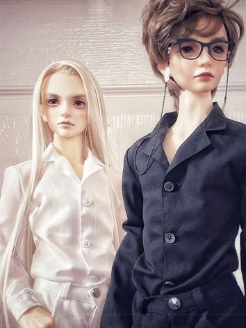 BJD Clothes Boy Black/White...