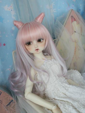 BJD Wig Girl Pink Hair[374-...