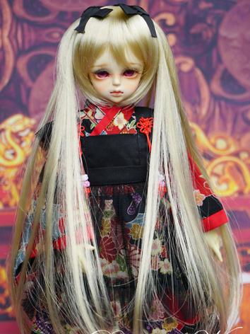 BJD Wig 1/4 Female Light Go...