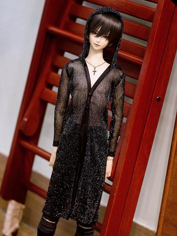 BJD Clothes Boy Black Long ...