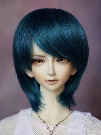 BJD 1/3 Wig Green Short Hai...