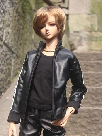 BJD Clothes Black Jacket Fit for 70cm/SD/MSD/YSD Ball-jointed Doll