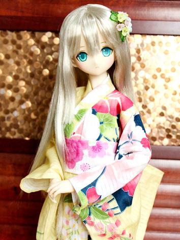 BJD Clothes Girl Yellow Pri...