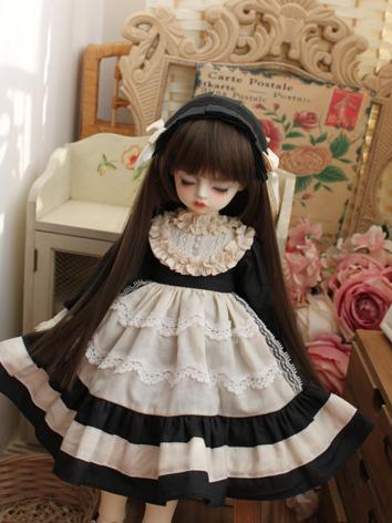 BJD Clothes Girl White&Blac...
