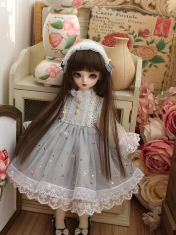 BJD Clothes Girl Gray Weste...