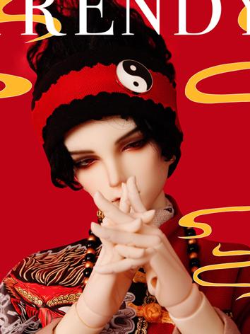 BJD Wig Boy Black Short Hair Wig for SD Size Ball-jointed Doll