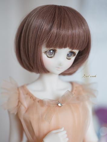 BJD 1/3 Wig Girl Wine Short...