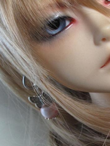 BJD Accessaries Pink Earrin...