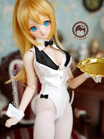 BJD Clothes Girl White/Blac...